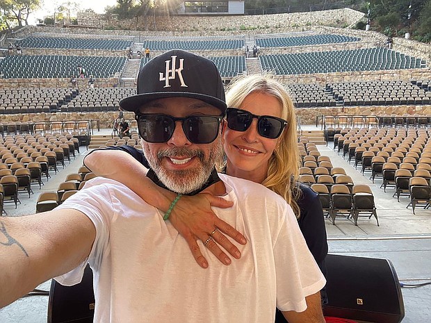 Chelsea Handler went public with her relationship with fellow comedian Jo Koy.
Mandatory Credit:	Chelsea Handler/Instagram