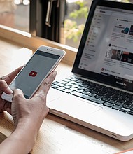 YouTube will remove videos spreading misinformation on its platform about any approved vaccine.
Mandatory Credit:	Shutterstock