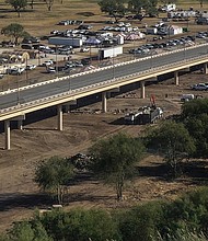 About 4,600 Haitians have been expelled from the US since September 19, Department of Homeland Security says Wednesday. Thousands of Haitians amassed under the Del Rio International Bridge in Texas this month.
Mandatory Credit:	Pedro Pardo/AFP/Getty Images/FILE