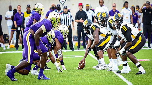 Prairie View A&M ran away from the University of Arkansas Pine Bluff on Thursday night as they rushed for 289 …