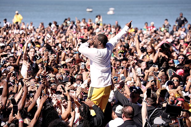 A$AP Ferg performs onstage at “Something in the Water” festival in April 2019 in Virginia Beach.