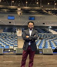 Pastor John Hannah, founder and senior pastor of New Life, celebrated the opening of The Temple, a 100,000 square foot church that can also be used as a performing arts center. Photos by Tia Carol Jones