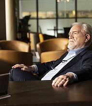 Brian Cox in an episode of HBO's "Succession," which returned for a third season on Sunday.
Mandatory Credit:	David M. Russell/HBO