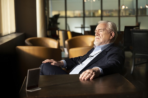 Brian Cox in an episode of HBO's "Succession," which returned for a third season on Sunday.
Mandatory Credit:	David M. Russell/HBO