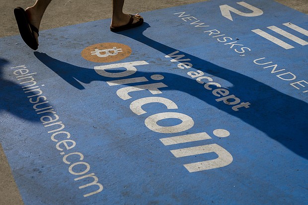 Bitcoin is now trading above $60,000 — not far off the all-time high of more than $64,800 achieved in April.
Mandatory Credit:	Eva Marie Uzcategui/Bloomberg/Getty Images