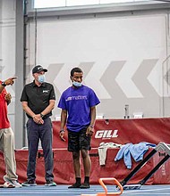 Students from After School Matters participated in an internship at Gateley Park and received valuable mentorship from Carey Pinkowski, executive director of the Bank of America Chicago Marathon. Photo provided by Julie Thorson
