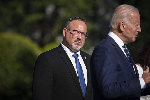The Biden administration on Tuesday released a plan to address rising mental health concerns among students in schools across the country.
Mandatory Credit:	 Al Drago/Bloomberg/getty Images