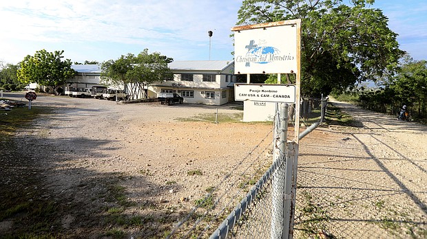 An entrance to the Christian Aid Ministries compound in Titanyen, on the outskirts of Port-au-Prince, Haiti on October 18.
Mandatory Credit:	Ralph Tedy Erol/Reuters