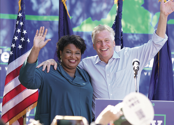 With the clock winding down to Election Day, Tuesday, Nov. 2, Virginia’s Democratic gubernatorial candidate Terry McAuliffe is calling in ...