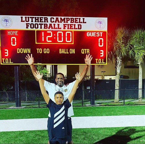 The City of Miami Parks and Recreation dedicated The Luther Campbell Football Field in honor of Luther "Uncle Luke" Campbell … The City of Miami Parks and Recreation dedicated The Luther Campbell Football Field in honor of Luther "Uncle Luke" Campbell …