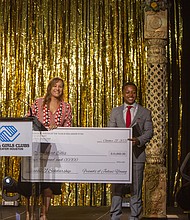 Michelle Young and Robert Ellis, Julius Young Youth of the Year