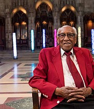 Timuel Black, activist, educator and historian, passed away at 102 on Oct. 13. Photo provided by the University of Chicago.