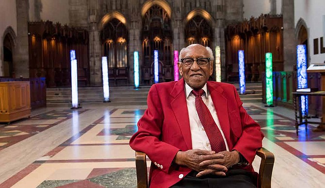 Timuel Black, activist, educator and historian, passed away at 102 on Oct. 13. Photo provided by the University of Chicago.