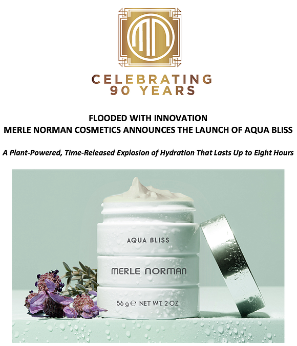 Merle Norman Cosmetics announces its FIRST foray into the world of clean skincare with the introduction of NEW Aqua Bliss, …