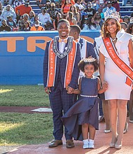 Homecoming 2021 was a joyful reunion at Virginia State University, where hundreds of alumni returned for a weekend of events under the theme “Back Home on the Hill.” Last Saturday was a real highlight, with people setting up tents and enjoying food, music and conversation at campus tailgates. The Trojans football team scored a big 27-7 victory against Lincoln University before a cheering crowd at Rogers Stadium. Members of the VSU Royal Court strutted during halftime. Mr. VSU, Isaiah Matthews-Braxton of North Carolina, and Miss VSU, Ashlee Gray of Maryland, enjoyed a glitzy and glamourous official coronation ceremony earlier during homecoming week, where the inaugural Little Miss VSU, 5-year-old Jae Coleman, was crowned.
