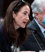 Avril Haines, the director of national intelligence, speaks before the House Intelligence Committee on Wednesday, October 27, 2021, in Washington D.C.
Mandatory Credit:	Jacquelyn Martin/AP