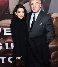 Hilaria Baldwin reportedly relocated her husband Alec Baldwin and their kids temporarily to Vermont to support his mental health. The couple is shown here at the opening night of "West Side Story" at Broadway Theatre on February 20, 2020 in New York City.
Mandatory Credit:	Jamie McCarthy/Getty Images North America