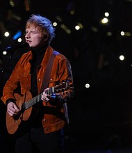 Ed Sheeran is opening up about his friendship with Elton John.
Mandatory Credit:	Yui Mok/WPA/Pool/Getty Images