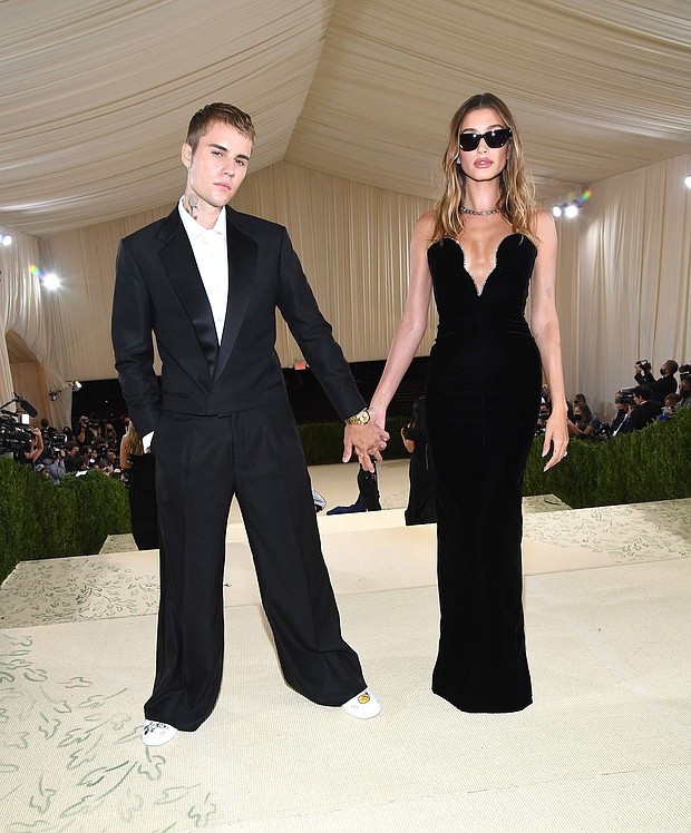 During an appearance on the podcast "In Good Faith with Chelsea & Judah Smith," which released on November 1, Justin and Hailey Bieber, seen here on September 13, in New York City, talked about some of rough patches in their relationship.
Mandatory Credit: Kevin Mazur/MG21/Getty Images