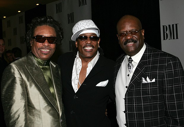 Ronnie Wilson (right), founding member of R&B group The Gap Band, has died at the age of 73.
Mandatory Credit:	Alexander Tamargo/Getty Images