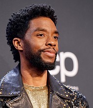 The western movie "The Harder They Fall" has a scene which honors the late Chadwick Boseman, seen here in November, 2019 in Los Angeles, California.
Mandatory Credit: Matt Winkelmeyer/Getty