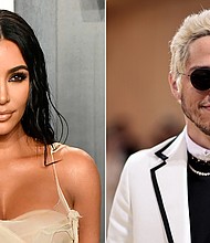 Chrissy Teigen says she has no idea if Kim Kardashian (left) and Pete Davidson are a couple, but she still has some thoughts about it.
Mandatory Credit: Getty Images