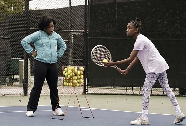 AUNJANUE ELLIS and DEMI SINGLETON co-star in KING RICHARD