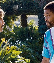JON BERNTHAL and WILL SMITH in KING RICHARD
