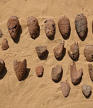 Among the findings were dozens of beer jars.
Mandatory Credit: M. Osman