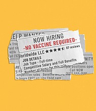 "No vaccine required" is popping up across online job listings as businesses seek to turn the federal government's proposed vaccine decree on its head and attract employees.
Mandatory Credit:	CNN/Adobe Stock