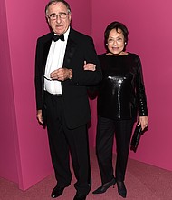Harry Macklowe and Linda Macklowe attend the 2015 Guggenheim International Gala Dinner made possible by Dior at Solomon R. Guggenheim Museum on November 5, 2015 in New York City.
Mandatory Credit:	Nicholas Hunt/Getty Images