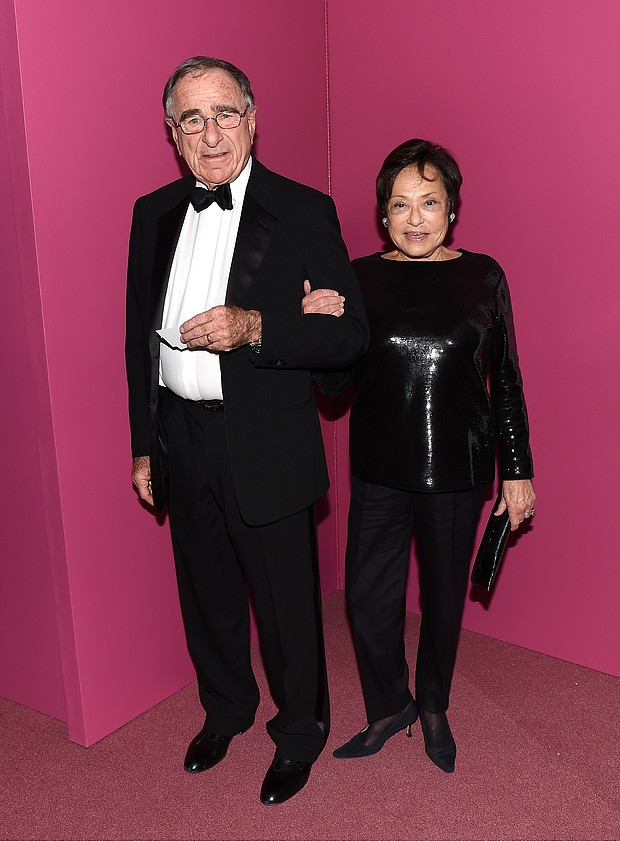 Harry Macklowe and Linda Macklowe attend the 2015 Guggenheim International Gala Dinner made possible by Dior at Solomon R. Guggenheim Museum on November 5, 2015 in New York City.
Mandatory Credit:	Nicholas Hunt/Getty Images