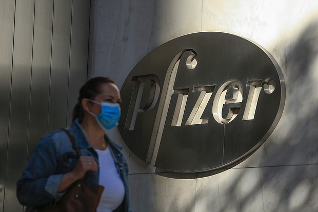 Pfizer said Tuesday it signed a licensing agreement to allow broader global access to its experimental Covid-19 pill.
Mandatory Credit:	KENA BETANCUR/AFP/AFP via Getty Images