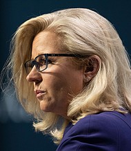 The Wyoming Republican Party voted over the weekend to no longer recognize Rep. Liz Cheney as a member of the party, the Casper Star-Tribune reported, a new instance of GOP blowback as Cheney continues to speak out against former President Donald Trump.
Mandatory Credit:	Mary Schwalm/AP