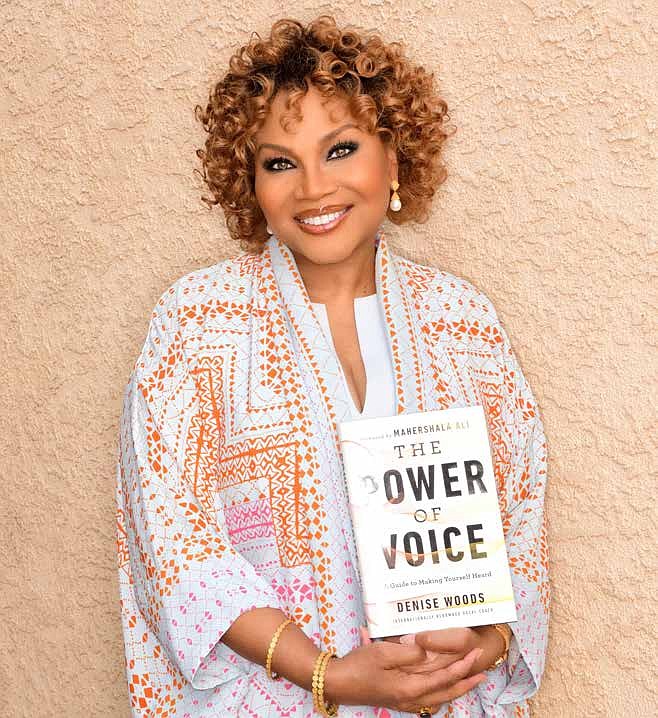 Denise Woods is a voice and dialect coach who worked with actors on “The Harder They Fall.” She also has written a book, “The Power of Voice,” with stories from Mahershala Ali, Halle Berry and Soledad O’Brien. Photo provided by Lydia Eady