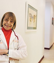 Dr. Lillie R. bennett cares for patients from her Chamberlayne Avenue office in North Side.