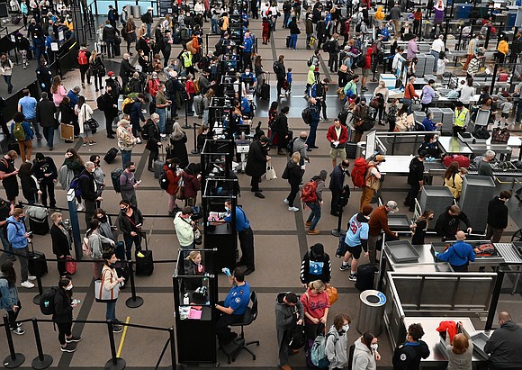Thanksgiving travelers have once again set a new pandemic-era air travel record in the United States.