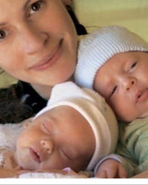Julia Roberts, celebrated Hazel and Phinnaeus Moder birthday on her verified Instagram with a photo of the twins being held when they were babies.
Mandatory Credit:	Julia Roberts/Instagram