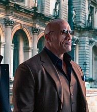 "Red Notice" brought in 328.8 million viewing hours, Netflix reports, topping the previous record held by Sandra Bullock's "Bird Box" in 2018 with 282 million viewing hours.
Mandatory Credit: Frank Masi/Netflix