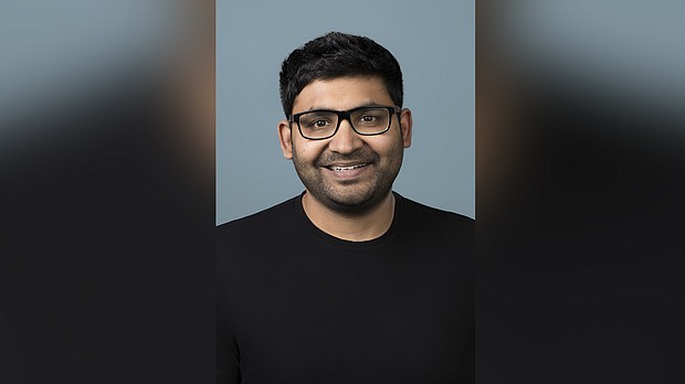 Twitter CEO Jack Dorsey announced he was stepping down and named Parag Agrawal, the company's chief technology officer, as his replacement.
Mandatory Credit:	Ellian Raffoul/Courtesy of Twitter/AP