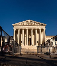 When the Supreme Court hears a constitutional challenge to a Mississippi ban on abortion after 15 weeks of pregnancy, the justices will start with the two seminal decisions that secured the abortion right for women, and pictured, the Supreme Court building in Washington on November 30.
Mandatory Credit:	Andrew Harnik/AP