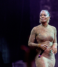 Ari Lennox performs during the 43rd Annual BRIC Celebrate Brooklyn! Festival Opening Night at the Prospect Park Lena Horne Bandshell, in N.Y., on July 31, 2021.Roy Rochlin / Getty Images file
