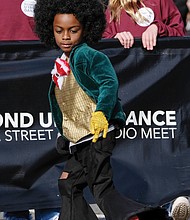 And there were dancers, who showed off their moves, such as one costumed youngster with Richmond Urban Dance.