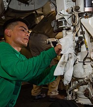 Aviation Electrician’s Mate Airman Lopez Cervantes