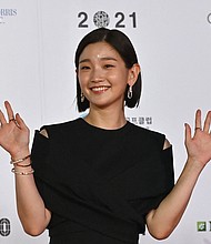 South Korean actress Park So Dam, who shot to fame at home and abroad thanks to her role in the Oscar-winning movie "Parasite," has been diagnosed with papillary thyroid cancer.
Mandatory Credit:	Jung Yeon-Je/AFP/Getty Images