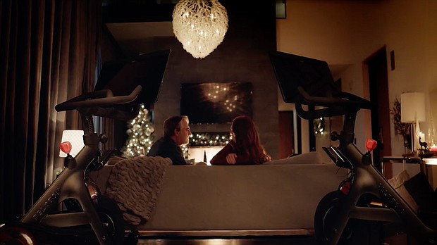 The Mr. Big character was killed off while riding a Peloton bike in the first episode of Sex and the City reboot, "And Just Like That...," shocking fans, but a new ad by the company, released just three days after the premiere, is reclaiming the narrative.
Mandatory Credit:	Peloton