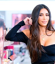 Kim Kardashian, pictured in New York City in October 2019, has passed a law exam and moved a step closer to being able to practice as an attorney in the state of California.
Mandatory Credit:	Dimitrios Kambouris/Getty Images