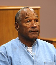 In October 2017, O.J. Simpson was released from prison in Lovelock, Nevada, and began parole. Simpson was granted an early parole discharge last week, according to a statement from the Nevada Department of Public Safety.
Mandatory Credit:	Jason Bean/Pool/Bloomberg/Getty Images