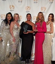 Dr. Reagan Flowers receives Prestigious Award from IAOTP in New York City