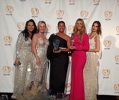 Dr. Reagan Flowers receives Prestigious Award from IAOTP in New York City